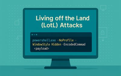Living off the Land (LotL): Fileless PowerShell Attack Techniques