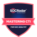 Mastering Cyber Threat Intelligence for SOC Analysts Badge - Shateel