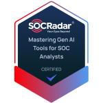 Mastering Gen AI Tools for SOC Analysts Badge - Shateel