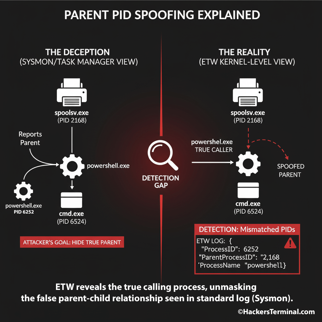 Parent PID Spoofing Explained